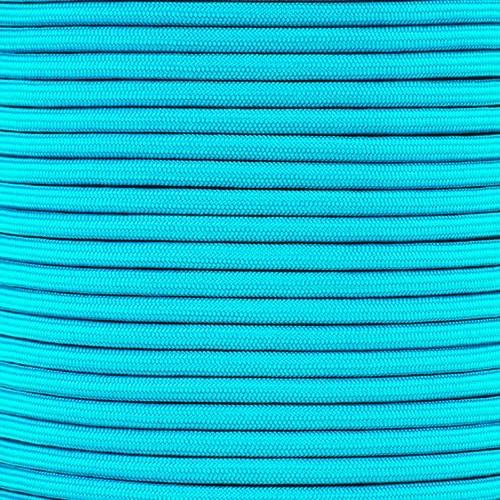1/4 Inch Para-Max Cord 500 Ft Spool - Turquoise 3 1/4 Inch Para-Max Cord 500 Ft Spool - Turquoise