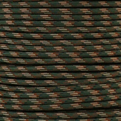 1/4 Inch Para-Max Cord 500 Ft Spool - Woodland Camo