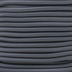 1/4 Inch Shock Cord Spools - Charcoal Gray