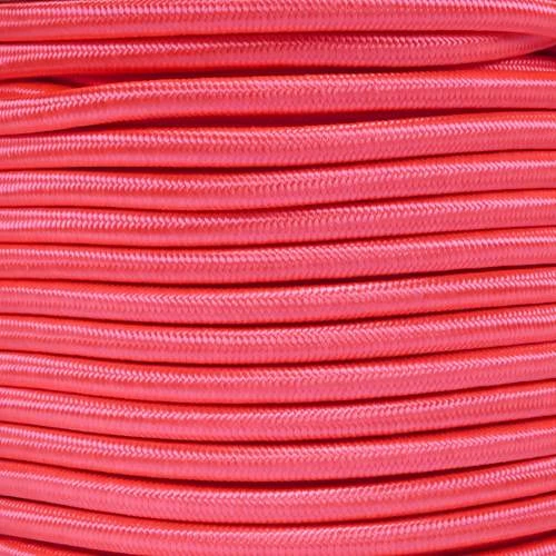 Neon Pink - 1/4 Inch Shock Cord 3 Neon Pink - 1/4 Inch Shock Cord