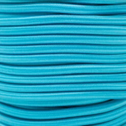 1/4 Inch Shock Cord Spools - Neon Turquoise