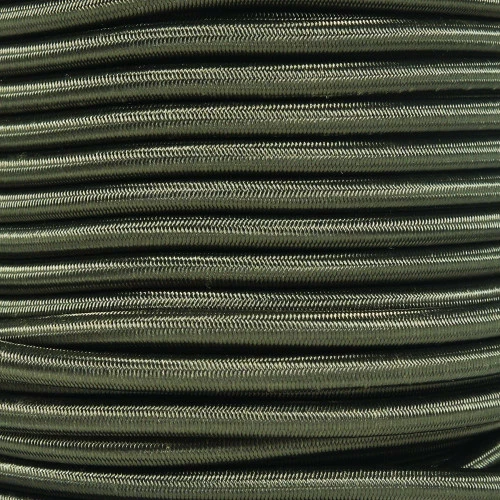 1/4 Inch Shock Cord Spools - Olive Drab 3 1/4 Inch Shock Cord Spools - Olive Drab