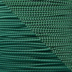 Kelly Green - 1/8 Inch Shock Cord With Reflective Tracers