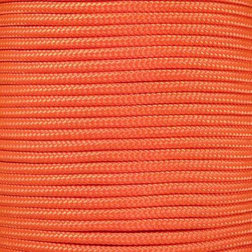 Neon Orange 325 Paracord (3-Strand) - Spools 3 Neon Orange 325 Paracord (3-Strand) - Spools