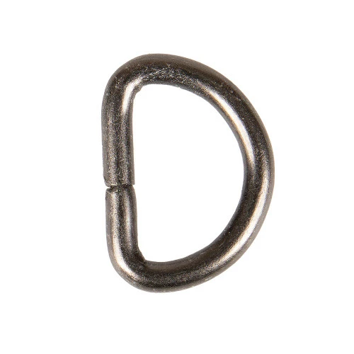 Gun Metal D Rings - Multiple Sizes 4 Gun Metal D Rings - Multiple Sizes - Image 2