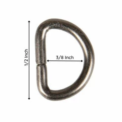 Gun Metal D Rings - Multiple Sizes 7 Gun Metal D Rings - Multiple Sizes -Home-Tools Sale PAR 38DRINGMTL GM 3 1k 72616.1687380003