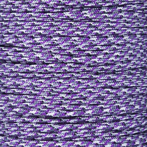 Purple Camo 425 Paracord (3-Strand)- Spools 3 Purple Camo 425 Paracord (3-Strand)- Spools