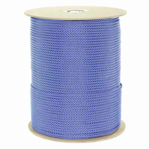 Silver Gray W/ Electric Blue Diamonds 550 (7-Strand) - Spools 3 Silver Gray W/ Electric Blue Diamonds 550 (7-Strand) - Spools