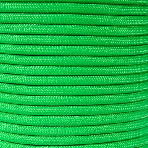 Neon Green 750 Paracord (11-Strand) - Spools 3 Neon Green 750 Paracord (11-Strand) - Spools
