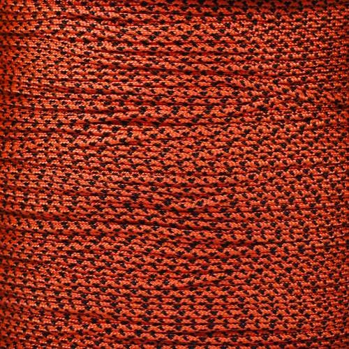 Neon Orange Camo 95 Paracord (1-Strand) - Spools 3 Neon Orange Camo 95 Paracord (1-Strand) - Spools