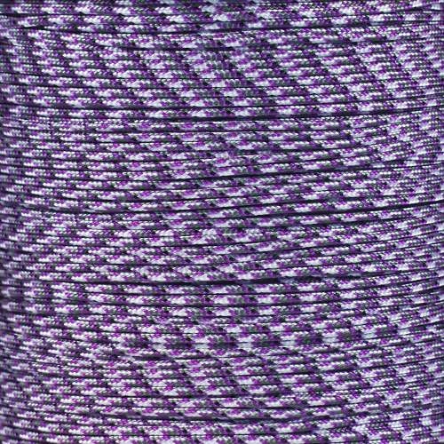 Purple Camo 95 Paracord (1-Strand) - Spools 3 Purple Camo 95 Paracord (1-Strand) - Spools