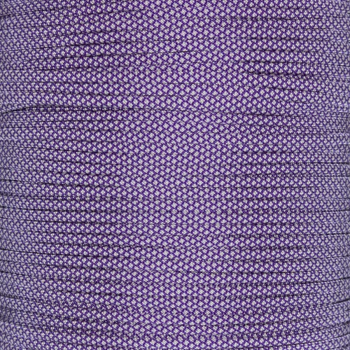 Acid Purple W/ Cream Diamonds 550 Paracord (7-Strand) - Spools 3 Acid Purple W/ Cream Diamonds 550 Paracord (7-Strand) - Spools