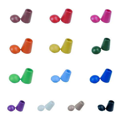 Bell Stopper End Locks - Multiple Colors 3 Bell Stopper End Locks - Multiple Colors