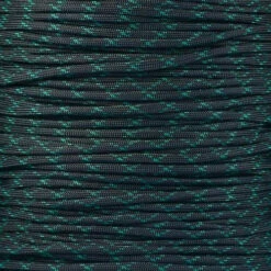 Black With Kelly Green X - 550 Paracord