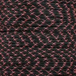 Black With Pink X - 550 Paracord