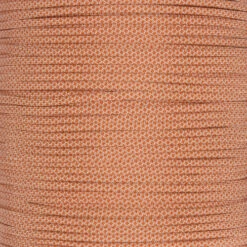 Cream W/ International Orange Diamonds - 550 Paracord