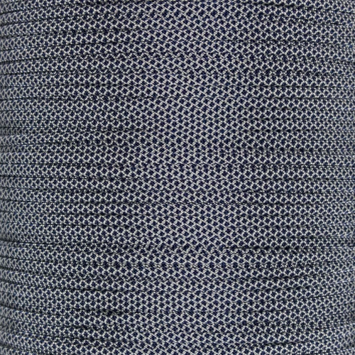 Cream W/ Midnight Blue Diamonds 550 Paracord (7-Strand) - Spools 3 Cream W/ Midnight Blue Diamonds 550 Paracord (7-Strand) - Spools