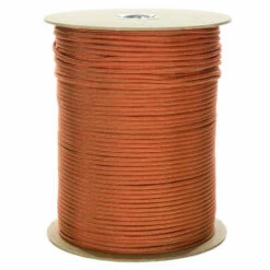 Gold And Imperial Red Stripes 550 Paracord (7-Strand) - Spools