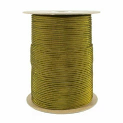 Goldenrod And Black Stripes 550 Paracord (7-Strand) - Spools