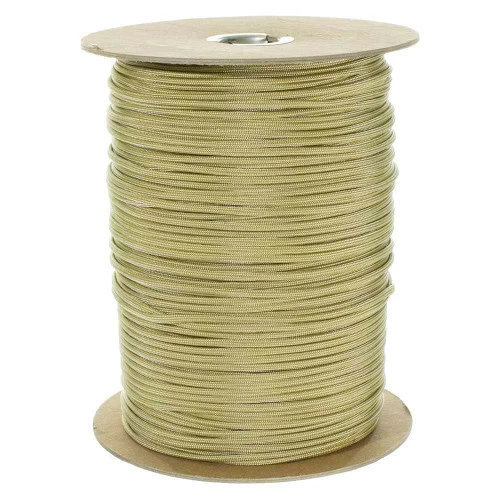 Gold And Silver Stripes 550 Paracord (7-Strand) - Spools 3 Gold And Silver Stripes 550 Paracord (7-Strand) - Spools