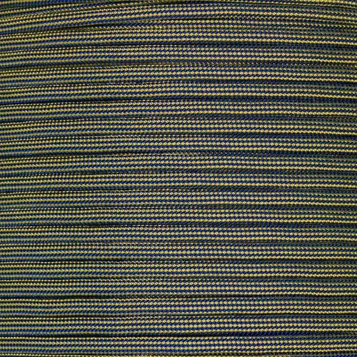Gold And Midnight Blue Stripes - 550 Paracord 3 Gold And Midnight Blue Stripes - 550 Paracord