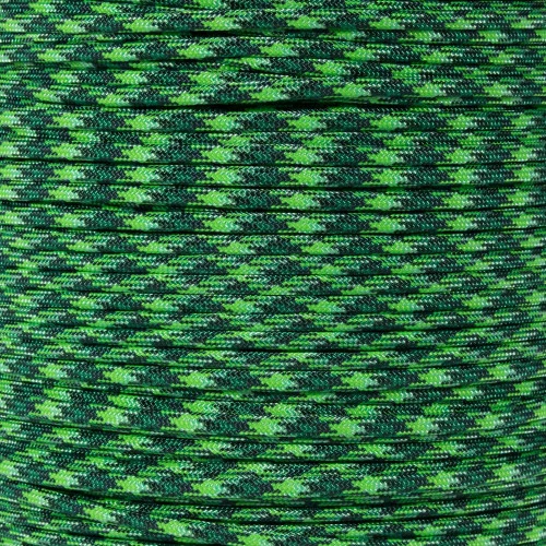 Green Blend 550 Paracord (7-Strand) - Spools 3 Green Blend 550 Paracord (7-Strand) - Spools