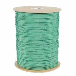 Kelly Green With Silver Stripe 550 Paracord (7-Strand) - Spools