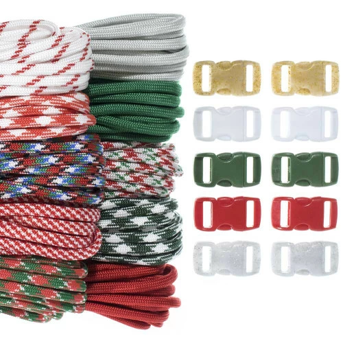 Christmas - Combo Kit (Paracord & Buckles) 3 Christmas - Combo Kit (Paracord & Buckles)