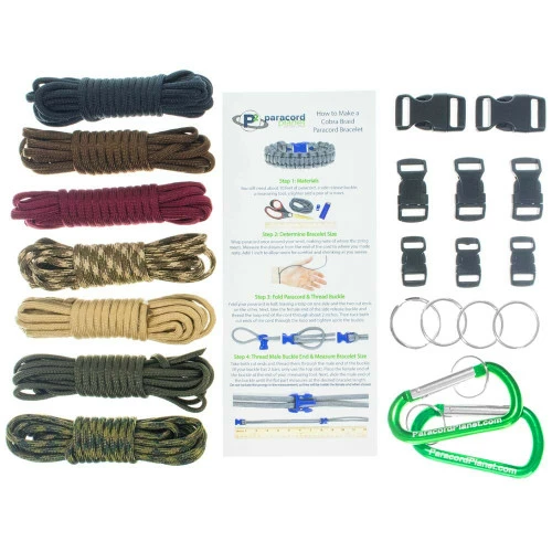 Commando - Combo Kit (Paracord & Buckles) 3 Commando - Combo Kit (Paracord & Buckles)