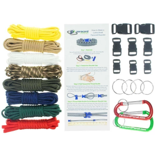 Jamboree - Combo Kit (Paracord & Buckles) 3 Jamboree - Combo Kit (Paracord & Buckles)
