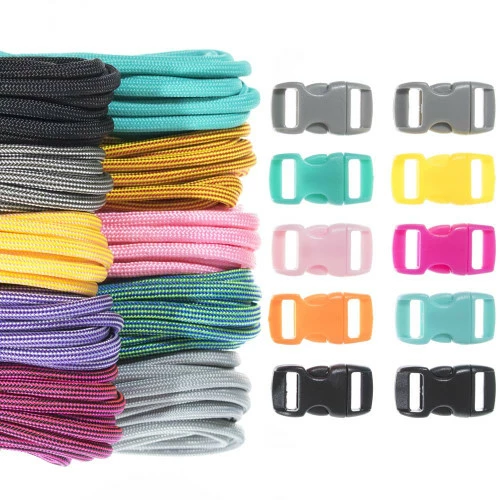 Electric Stripe - Combo Kit (Paracord & Buckles) 3 Electric Stripe - Combo Kit (Paracord & Buckles)