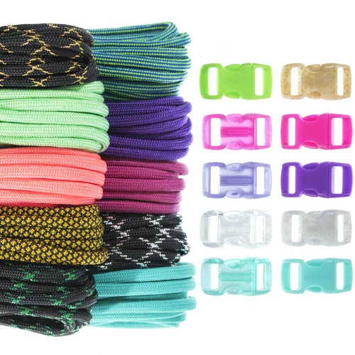 Mermaid - Combo Kit (Paracord & Buckles) 3 Mermaid - Combo Kit (Paracord & Buckles)