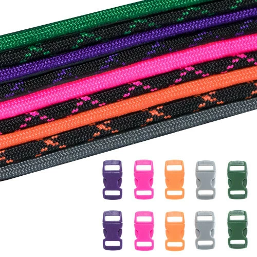 Neon X - Combo Kit (Paracord & Buckles) 3 Neon X - Combo Kit (Paracord & Buckles)