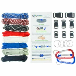 Patriotic - Combo Kit (Paracord & Buckles)