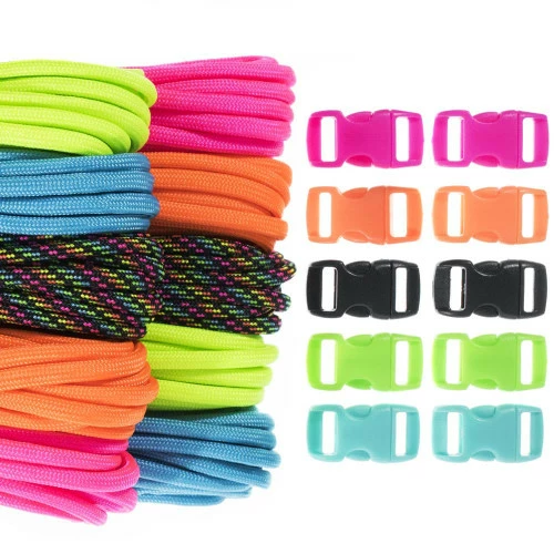 Rave - Combo Kit (Paracord & Buckles) 3 Rave - Combo Kit (Paracord & Buckles)