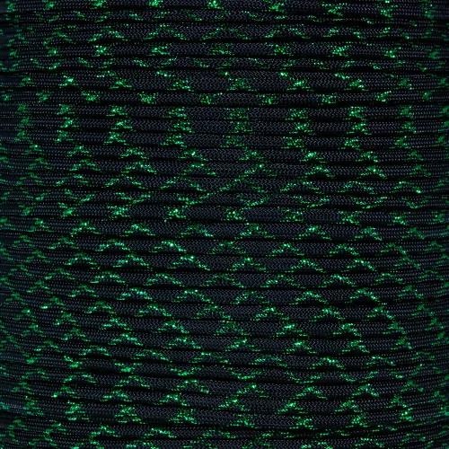 Green Knight - 550 Paracord With Metallic Tracers 3 Green Knight - 550 Paracord With Metallic Tracers