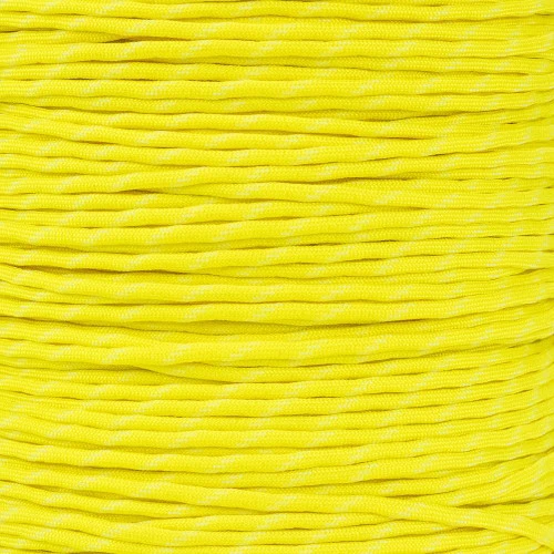 Neon Yellow - 550 Paracord With Glow In The Dark Tracers 3 Neon Yellow - 550 Paracord With Glow In The Dark Tracers