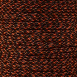 Neon Orange & Black Camo - 550 Paracord