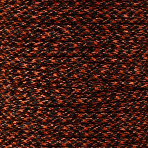 Neon Orange & Black Camo - 550 Paracord 3 Neon Orange & Black Camo - 550 Paracord