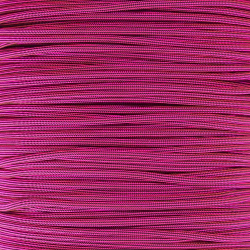 Neon Pink And Black Stripes - 550 Paracord 3 Neon Pink And Black Stripes - 550 Paracord