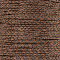 Orange & Gray Camo 550 Paracord (7-Strand) - Spools