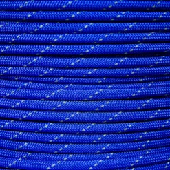 Electric Blue - 550 Paracord With Reflective Tracers