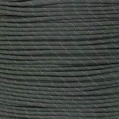 Olive Drab - 550 Paracord With Reflective Tracers