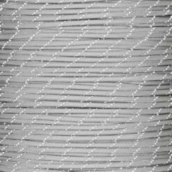 Silver Gray - 550 Paracord With Reflective Tracers