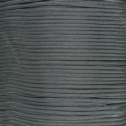 Silver Gray And Black Stripes - 550 Paracord