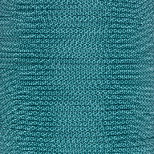 Turquoise W/ Teal Diamonds 550 Paracord (7-Strand) - Spools 3 Turquoise W/ Teal Diamonds 550 Paracord (7-Strand) - Spools