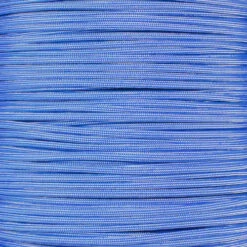 White And Royal Blue Stripes - 550 Paracord