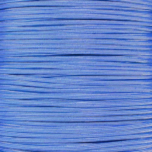 White And Royal Blue Stripes - 550 Paracord 3 White And Royal Blue Stripes - 550 Paracord