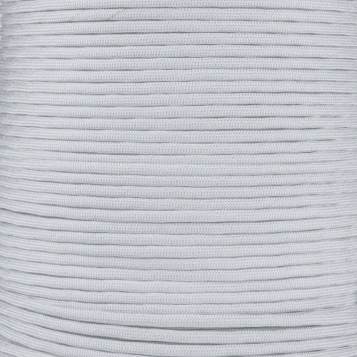 White 550 Paracord (7-Strand) With Glow Tracers - Spools 3 White 550 Paracord (7-Strand) With Glow Tracers - Spools