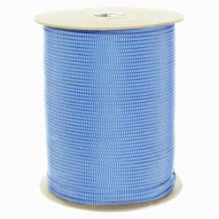 White And Royal Blue Shockwave 550 Paracord (7-Strand) - Spools